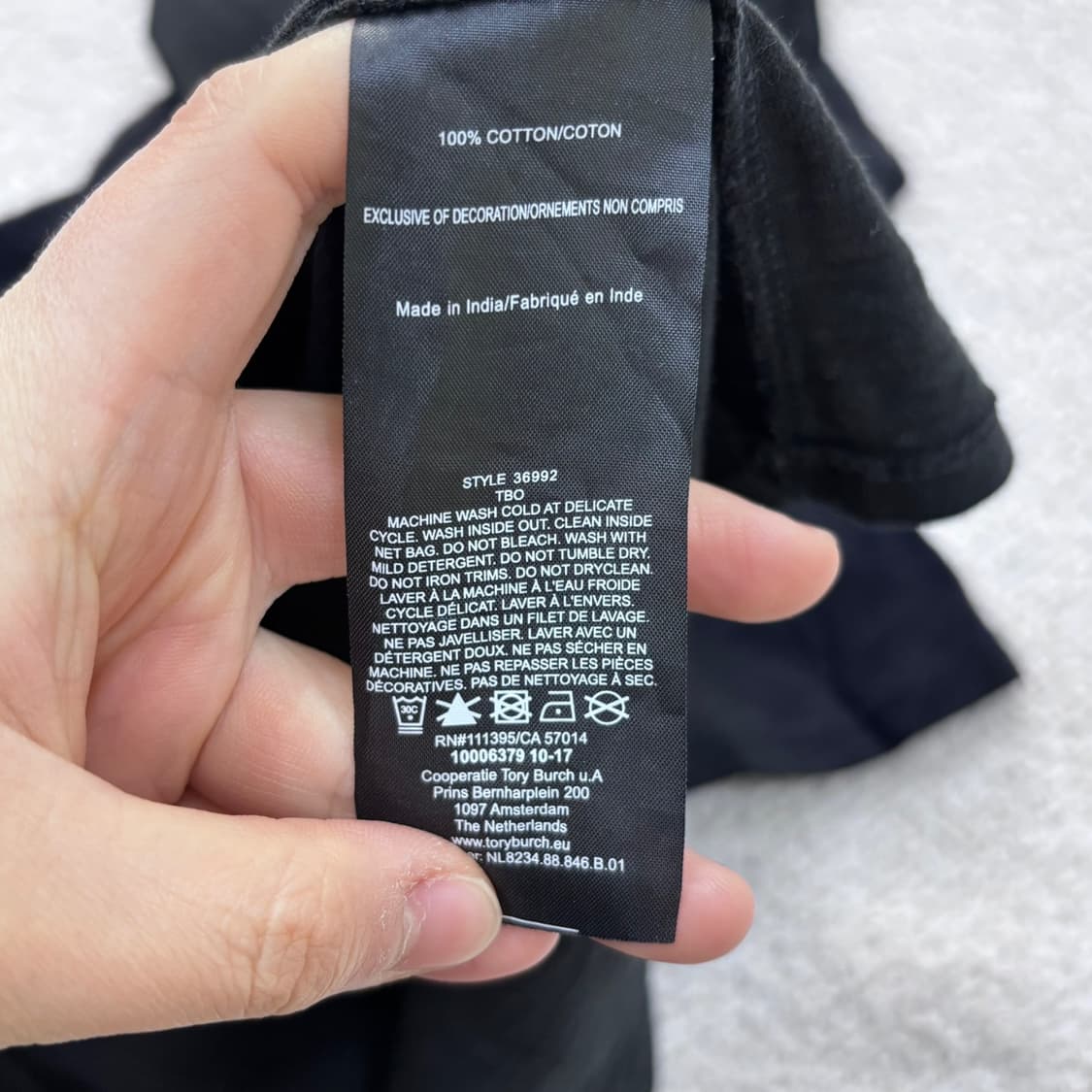 S 토리버치 빅로고 반팔 티셔츠 0409E 상품이미지4