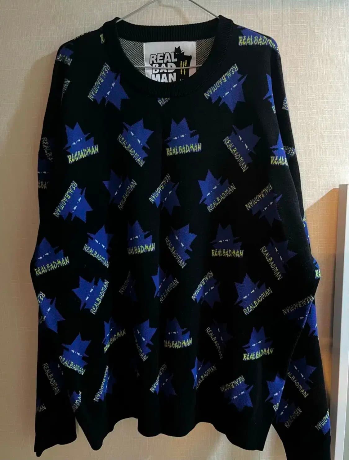 Real bad man 니트 (XL) 상품이미지1