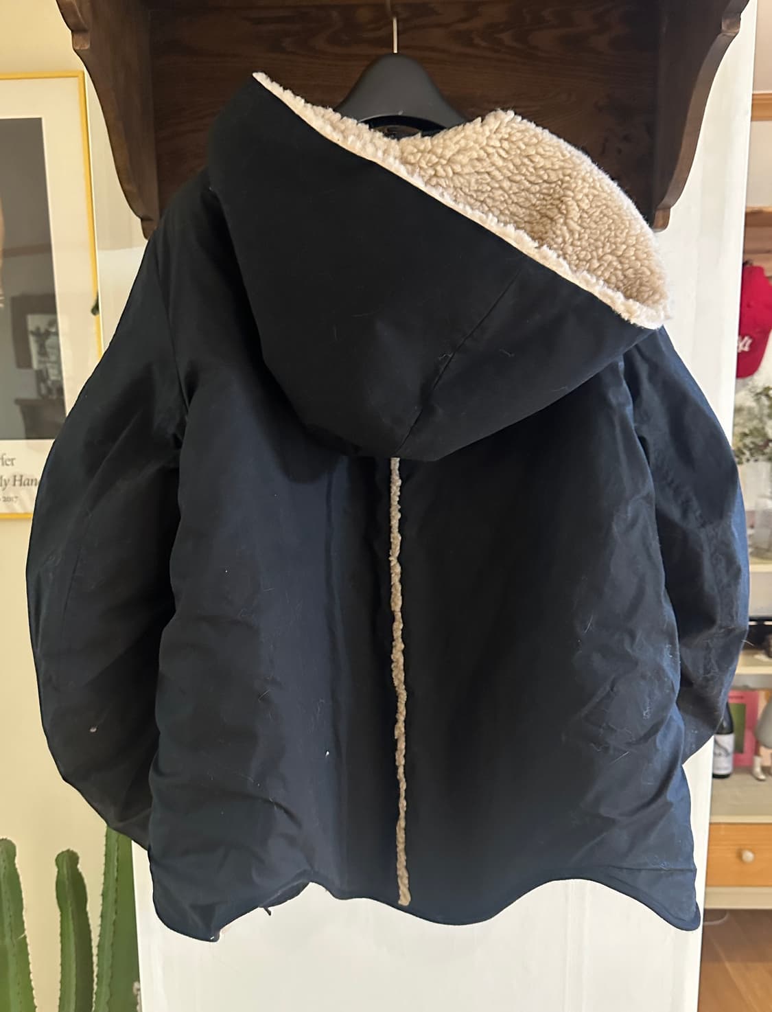 RENLI SU 런리수 리버시블 후드 뽀글이 자켓 (M) 상품이미지9