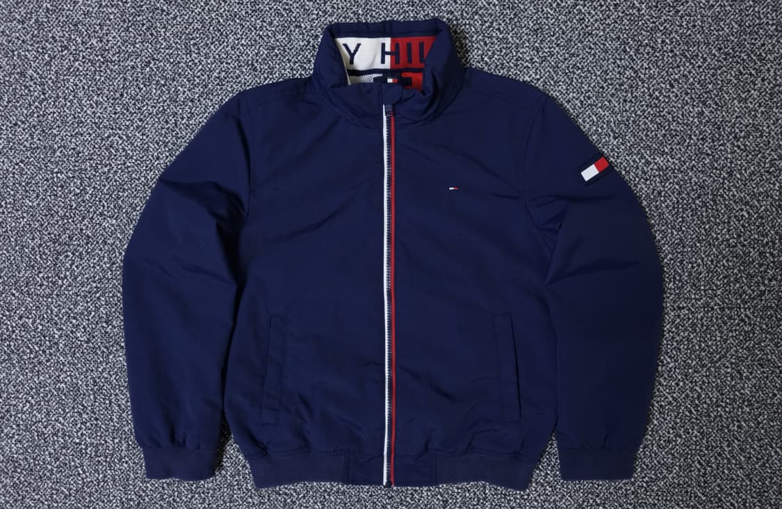 [무료배송][140]타미힐피거 키즈 바람막이 후드점퍼 상품이미지1