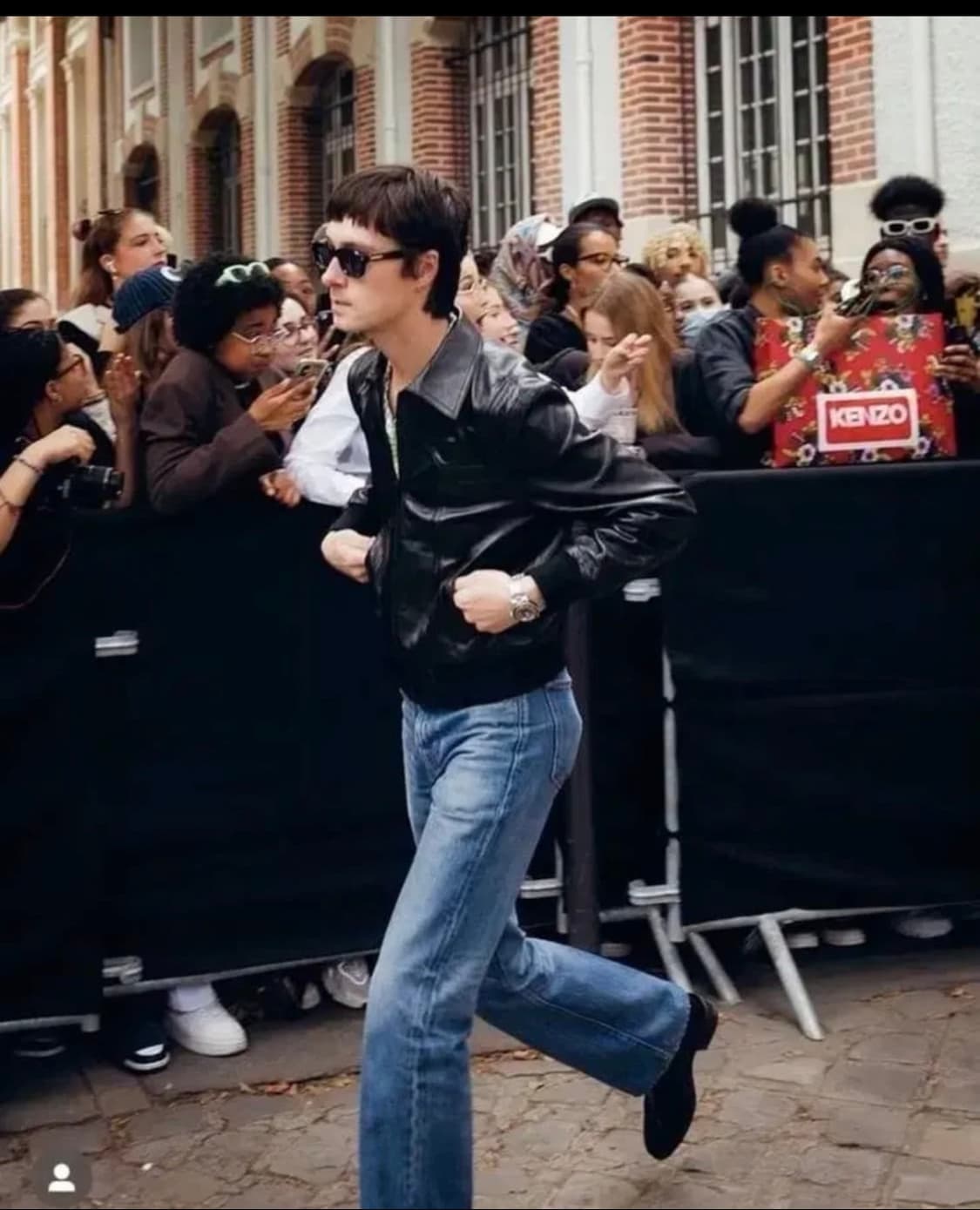 셀린느 레더 블루종 상품이미지5