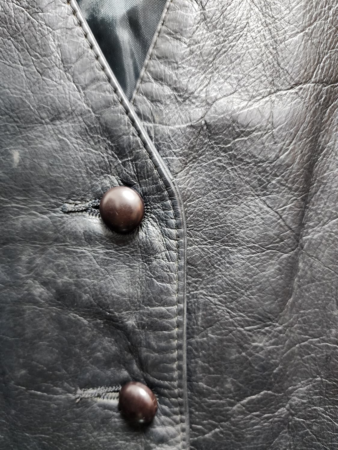 월드라인 리얼레더 소가죽 베스트  상품이미지4