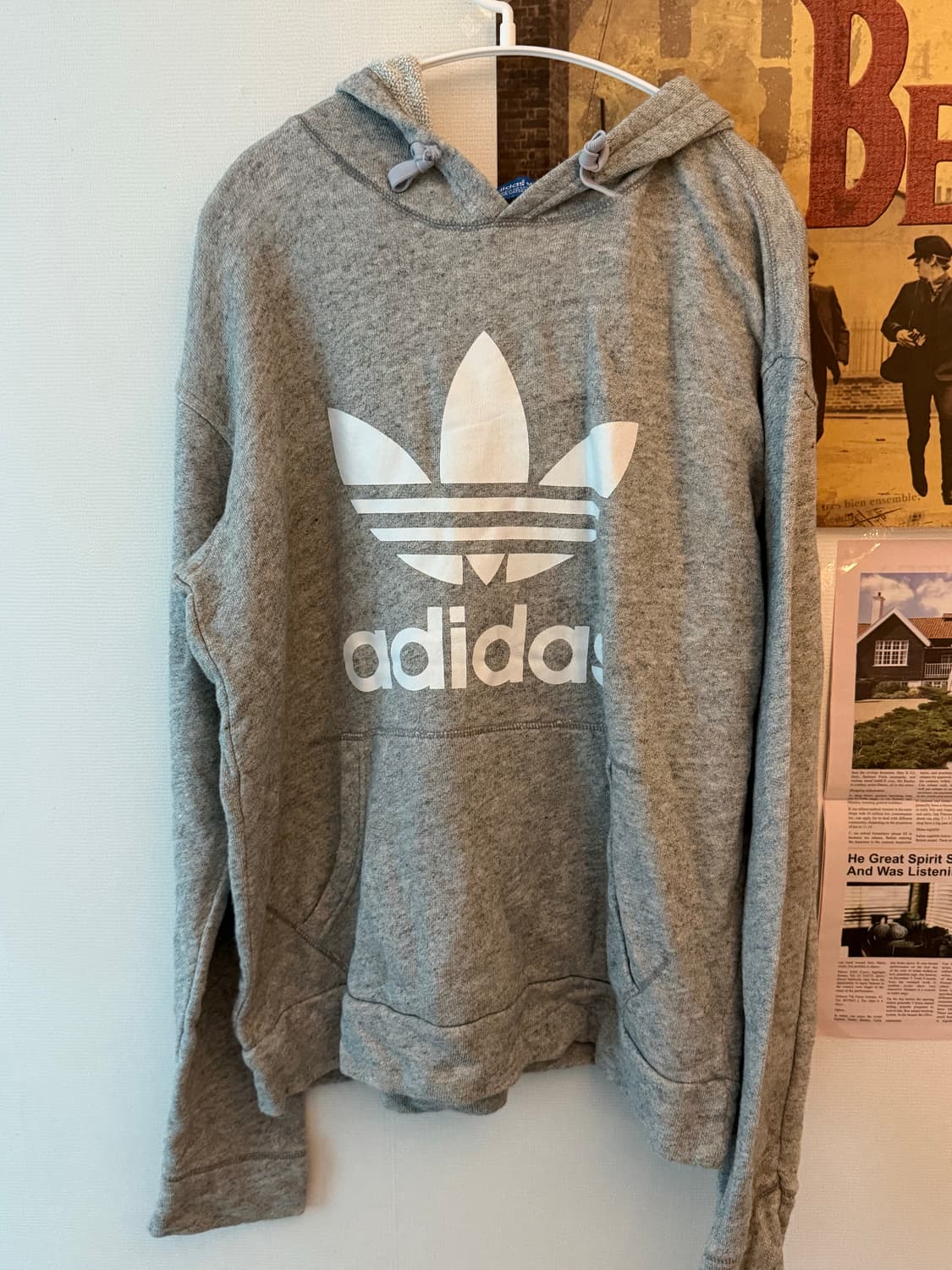 아디다스 니트 후드 티 상품이미지1