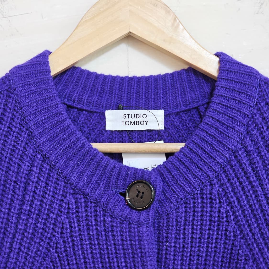 [STUDIO TOMBOY] 스튜디오톰보이 크루넥 가디건 상품이미지4