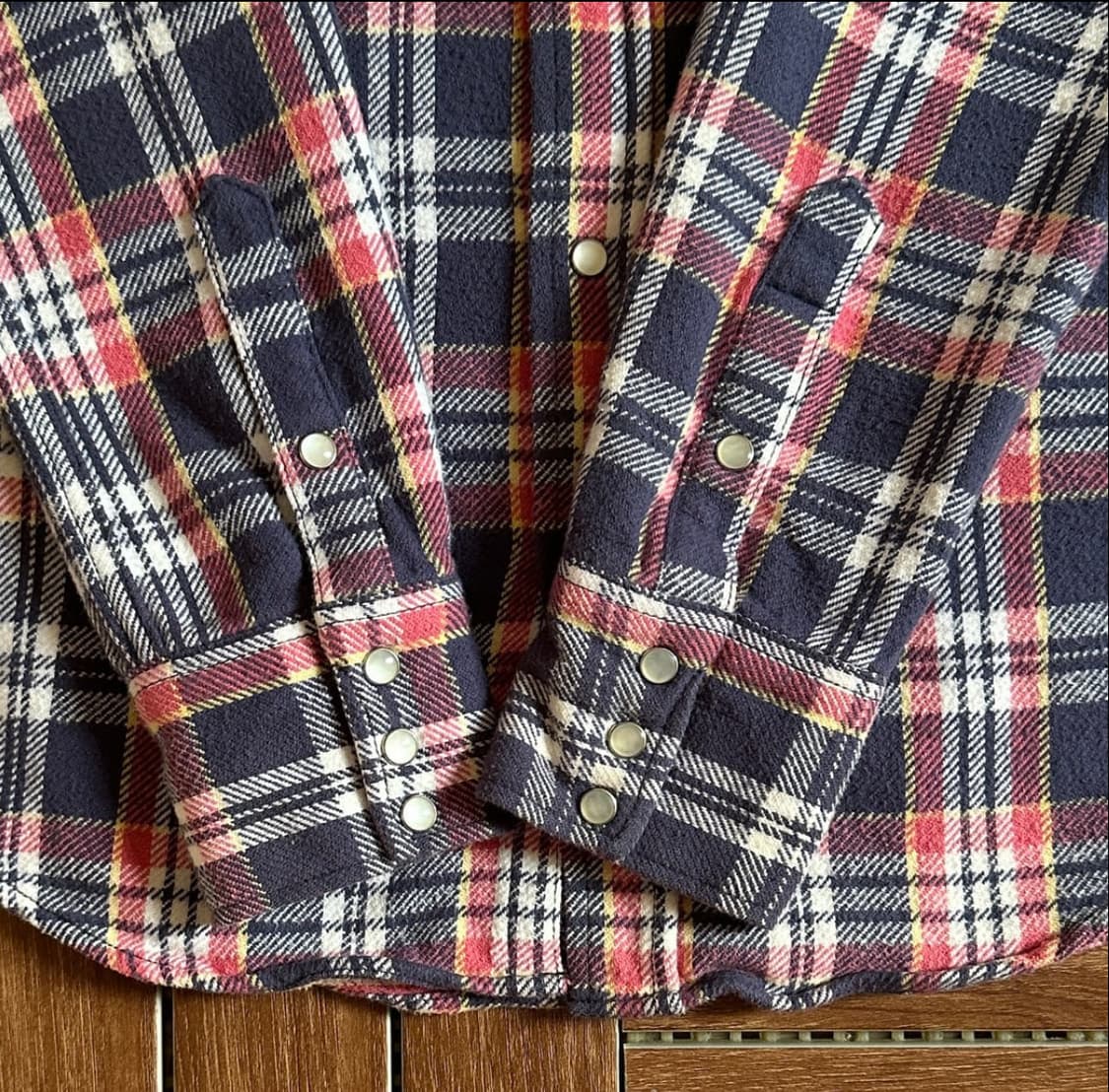 랭글러 웨스턴 플란넬 셔츠 상품이미지5