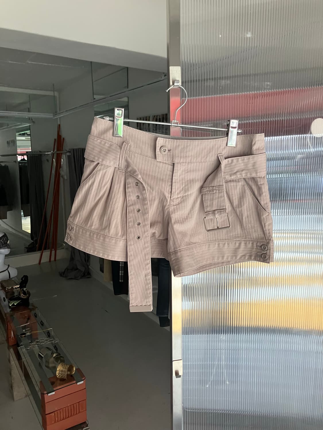 질스튜어트 빅벨트 와이드쇼츠 상품이미지3