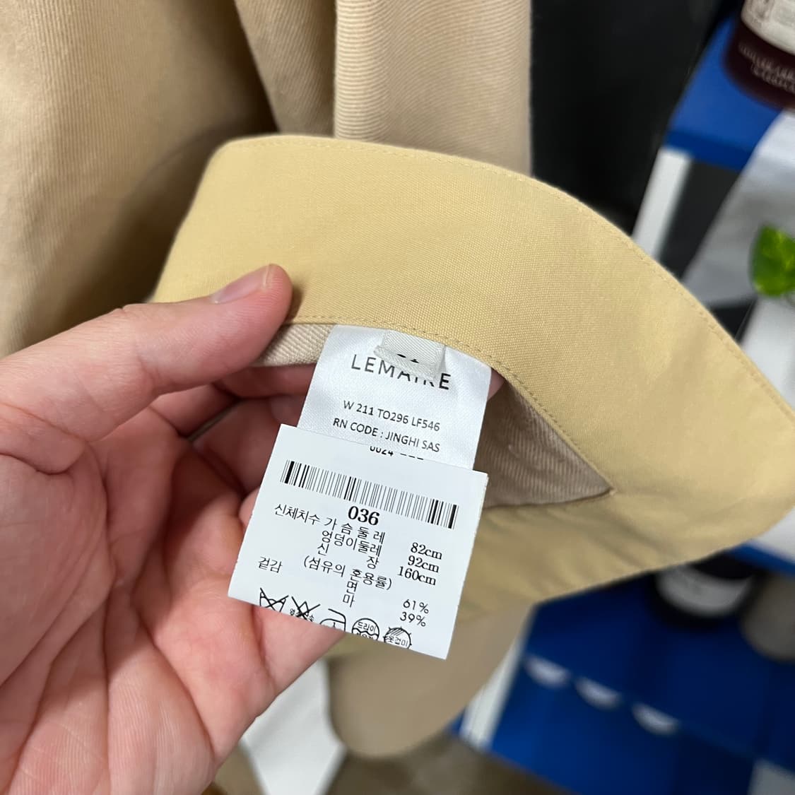르메르 린넨/코튼 블라우스 36 상품이미지6