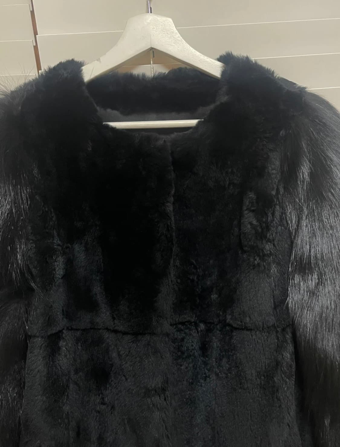 블랙 리얼퍼자켓 상품이미지3