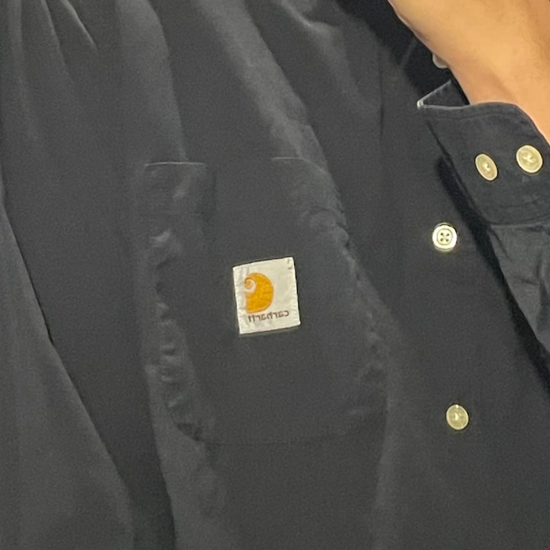 [IM] carhartt 칼하트 블랙 긴팔셔츠 상품이미지6