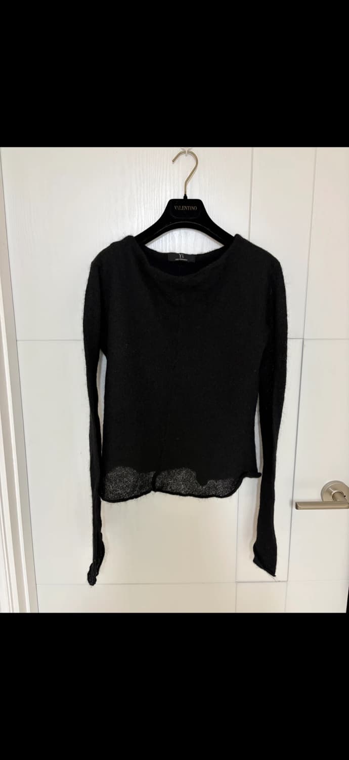 요지야마모토 모헤어 니트 상품이미지1