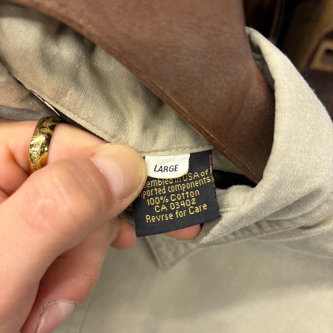 90s 할리데이비슨 V-이글스 쉴드 프린팅 옥스포드 하프셔츠 N1181 상품이미지9