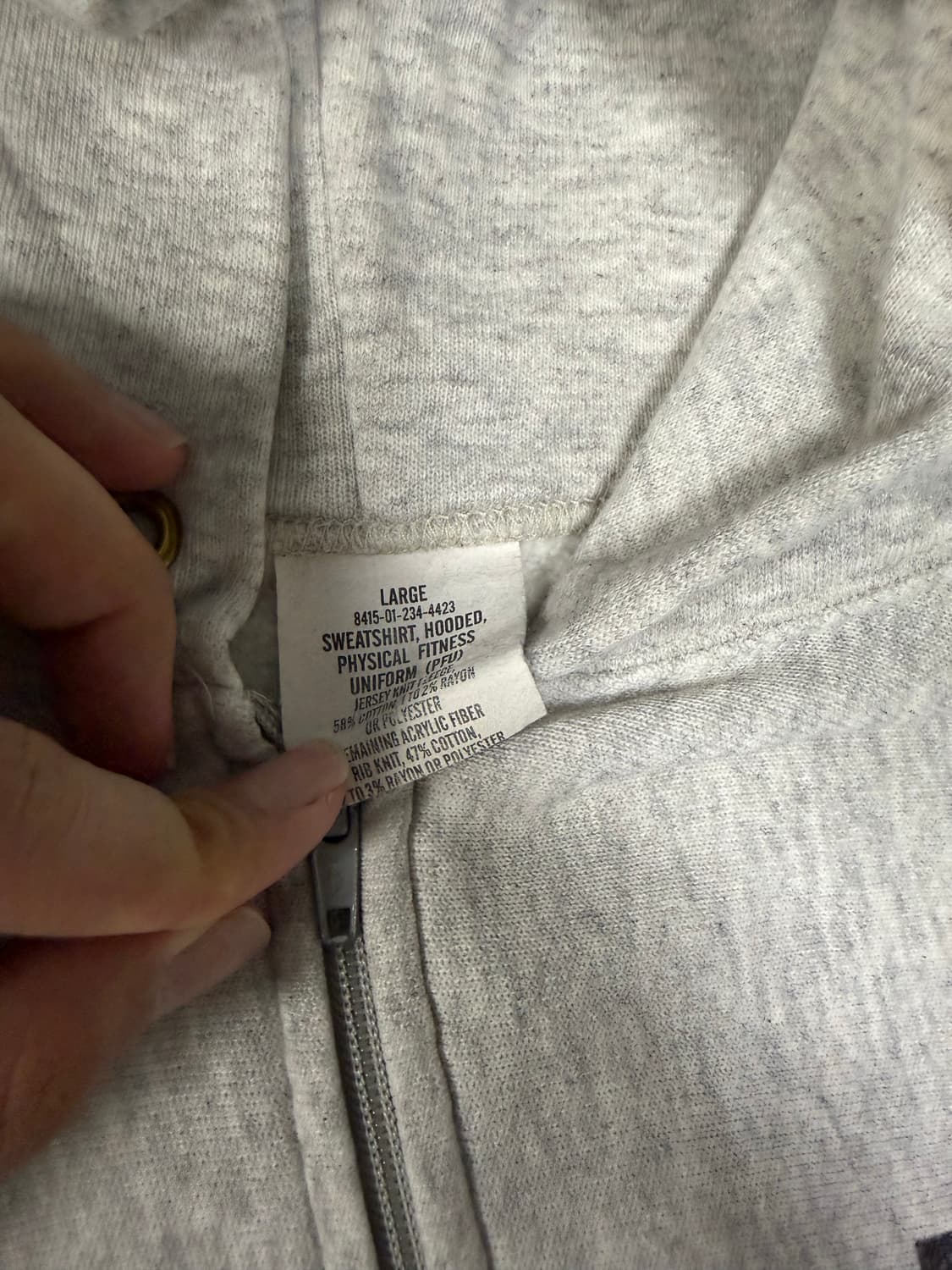 (L)OG US ARMY 후드집업 칸예 상품이미지5