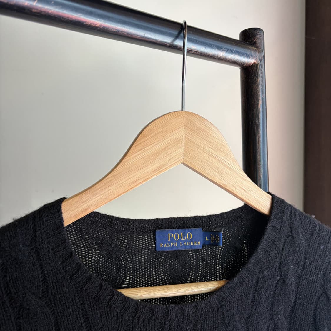 16599 - 폴로 랄프로렌 케이블 울 니트 (울 90% 캐시미어 10% 상품이미지3