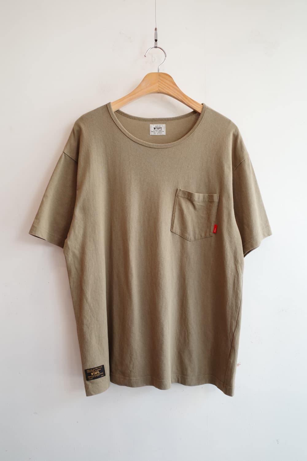 WTAPS 더블탭스 포켓 티셔츠 상품이미지1