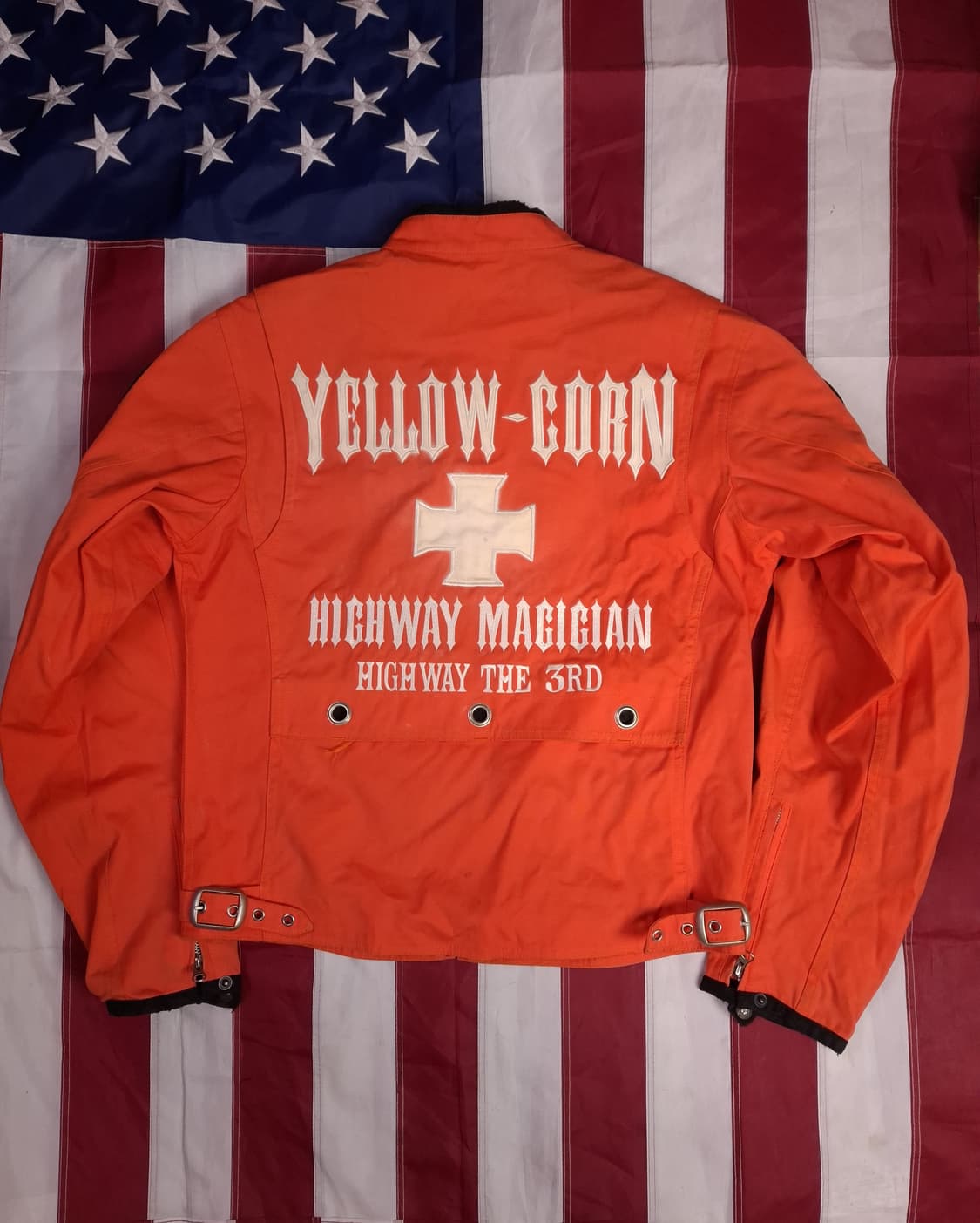 오리지날 옐로우콘 레이싱 라이더자켓 상품이미지7