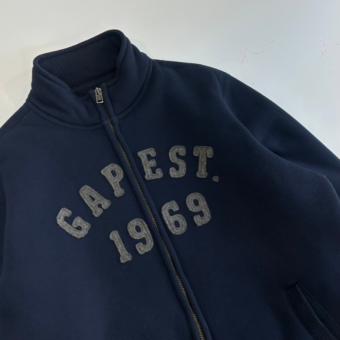 Gap est. 갭 퍼안감 네이비 집업  상품이미지4