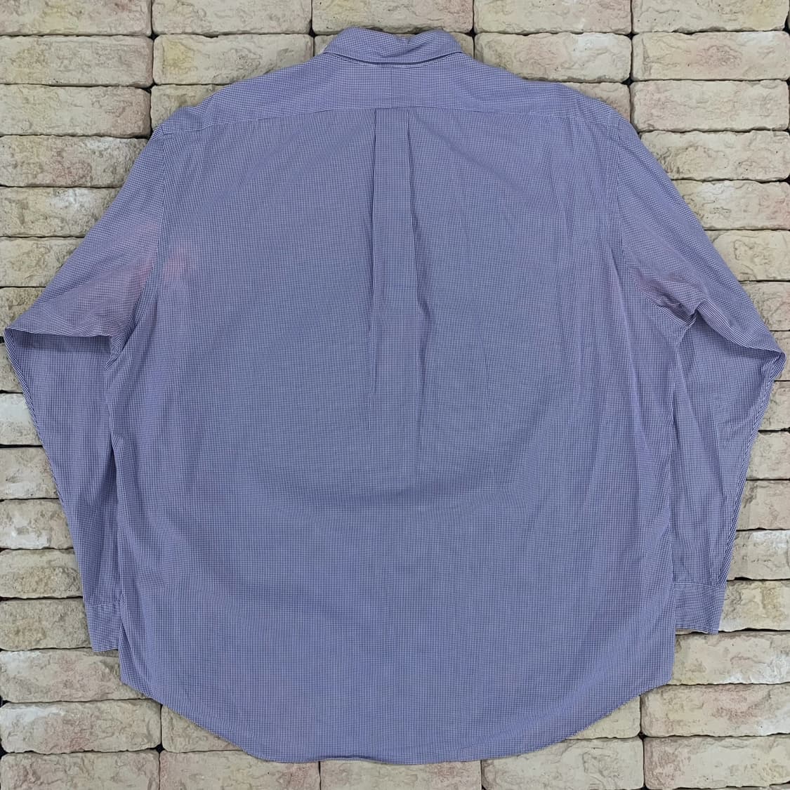 [XL] 랄프로렌 폴로 핀체크 투플라이 코튼셔츠 블레이 상품이미지3