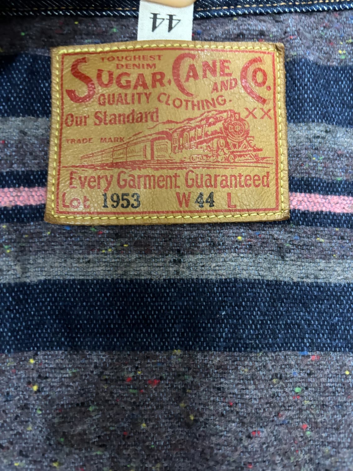 슈가케인 타입 2 블랭킷 라이너 데님 자켓 상품이미지3