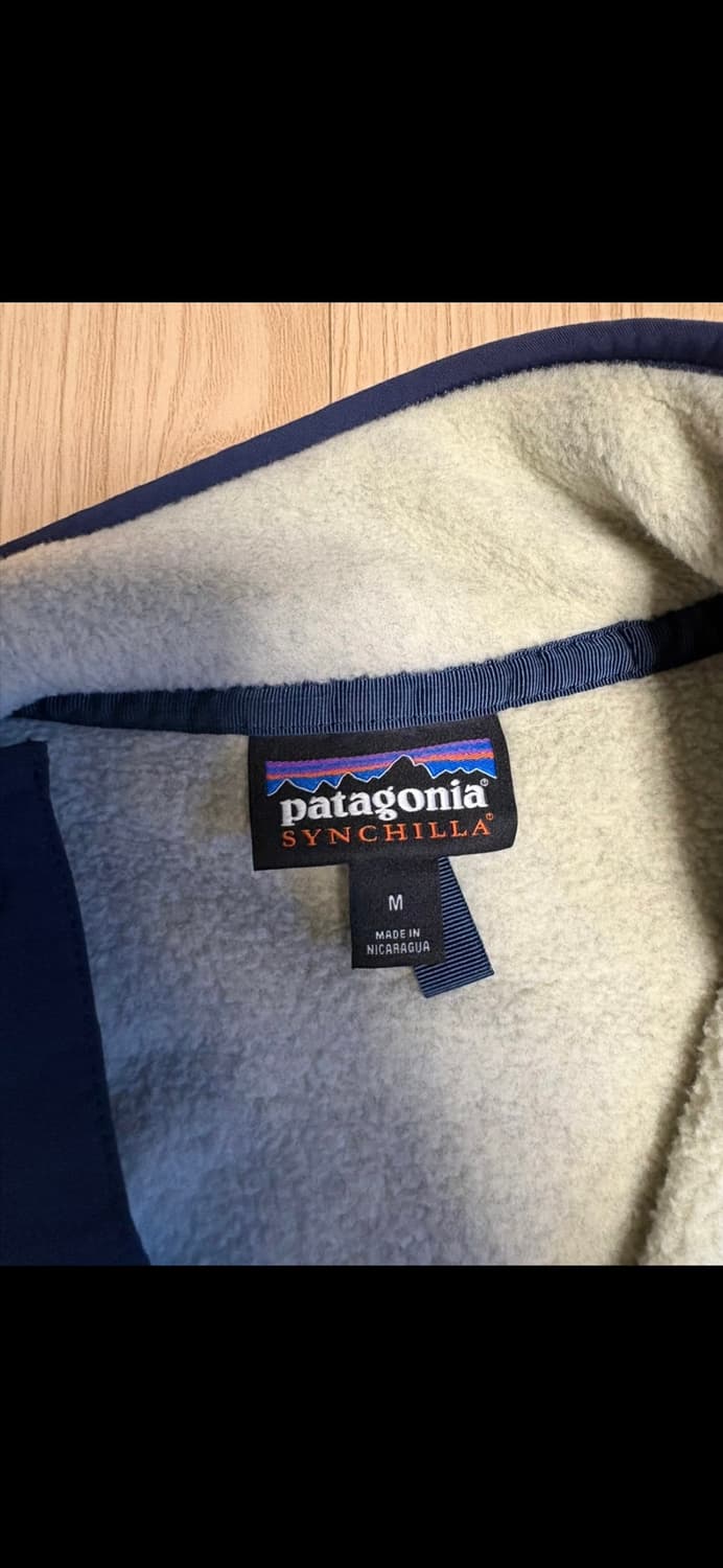 파타고니아 신칠라 풀오버 후리스 M 상품이미지3