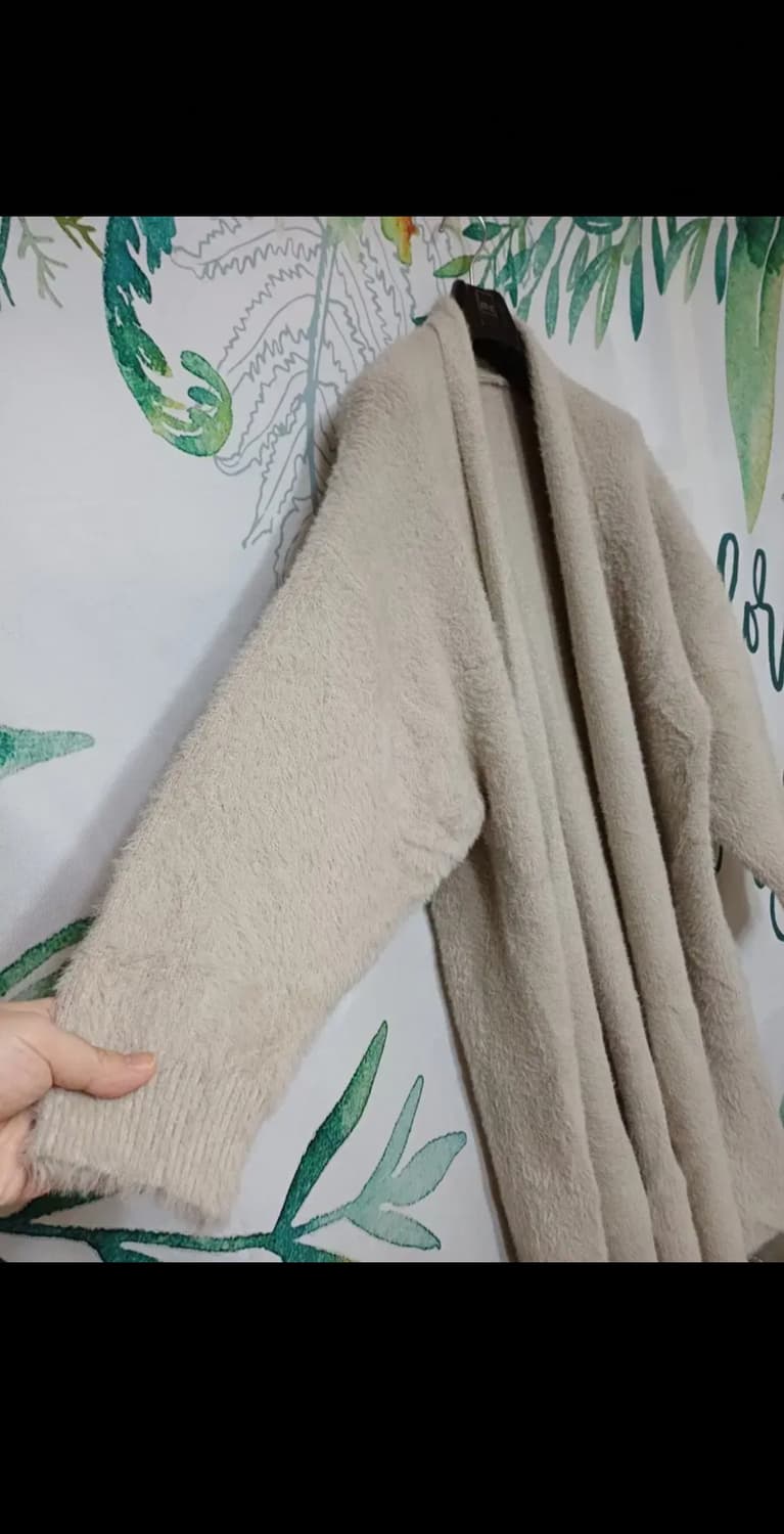 헤이리 보송니트 롱가디건 xl 상품이미지2