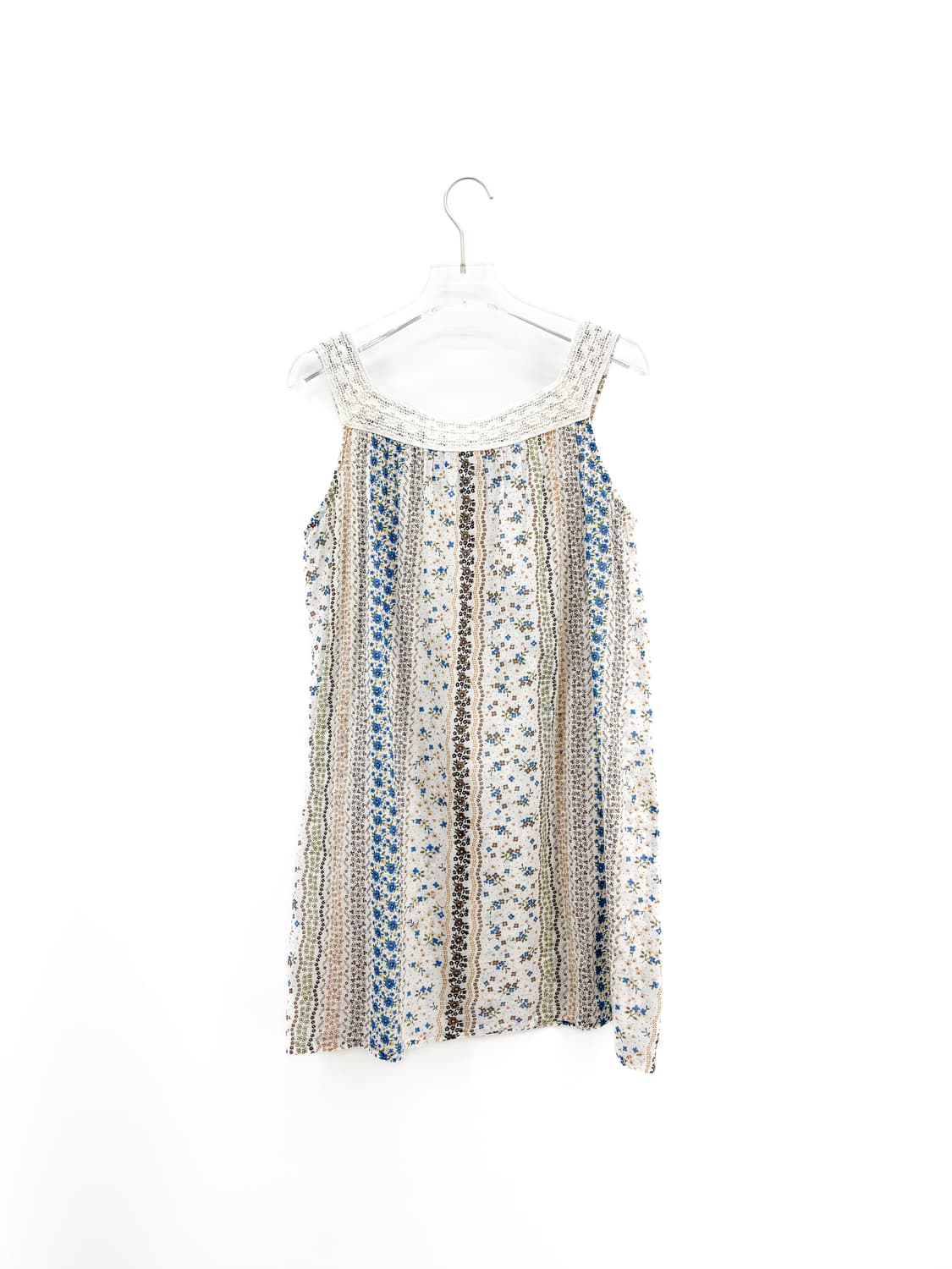 빈티지 크로셰 플라워 미니 원피스 상품이미지6