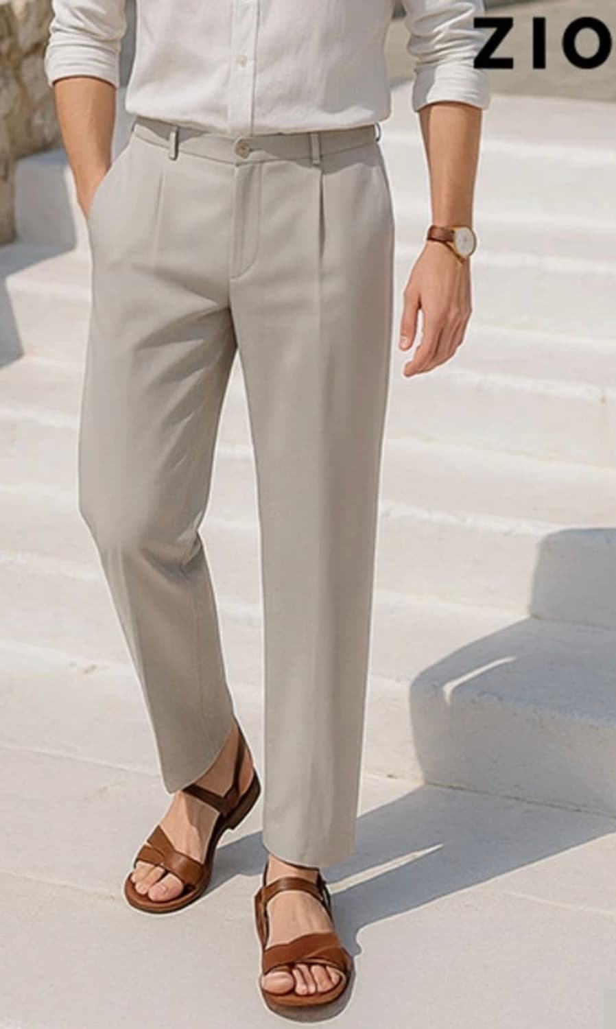 지오지아 루즈핏 에어로쿨 하프밴딩 팬츠 (82)(31) 상품이미지1