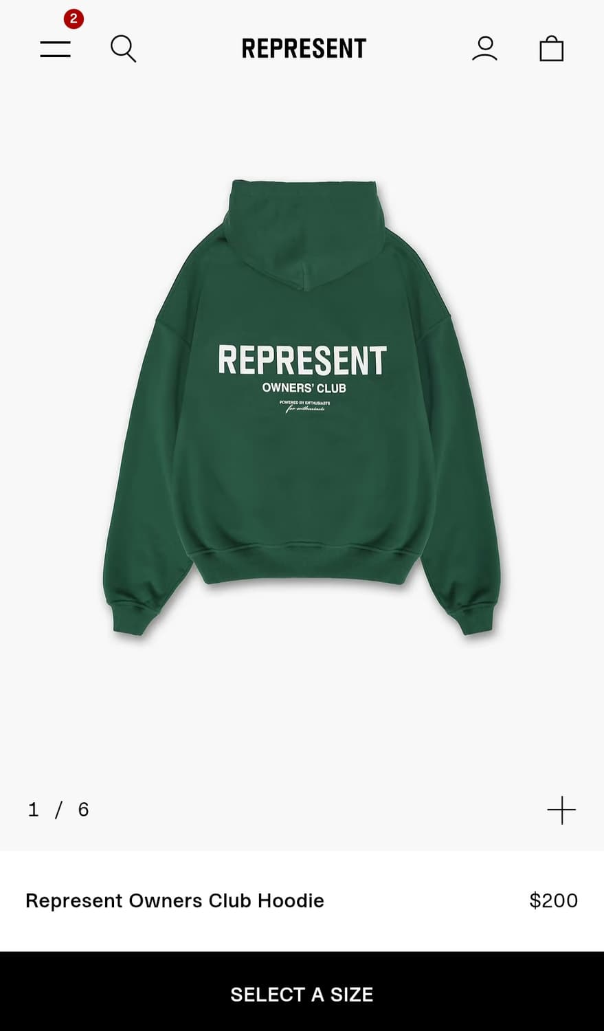 (페퍼유 세븐틴 민규 착용)리프레젠트 오너스클럽 그린 m 상품이미지6