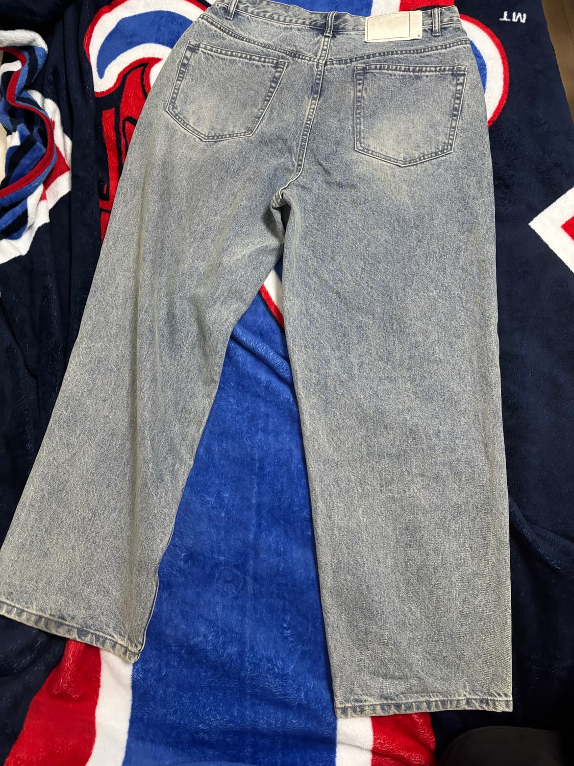 Relaxed Jeans Washed Blue (L) 상품이미지3