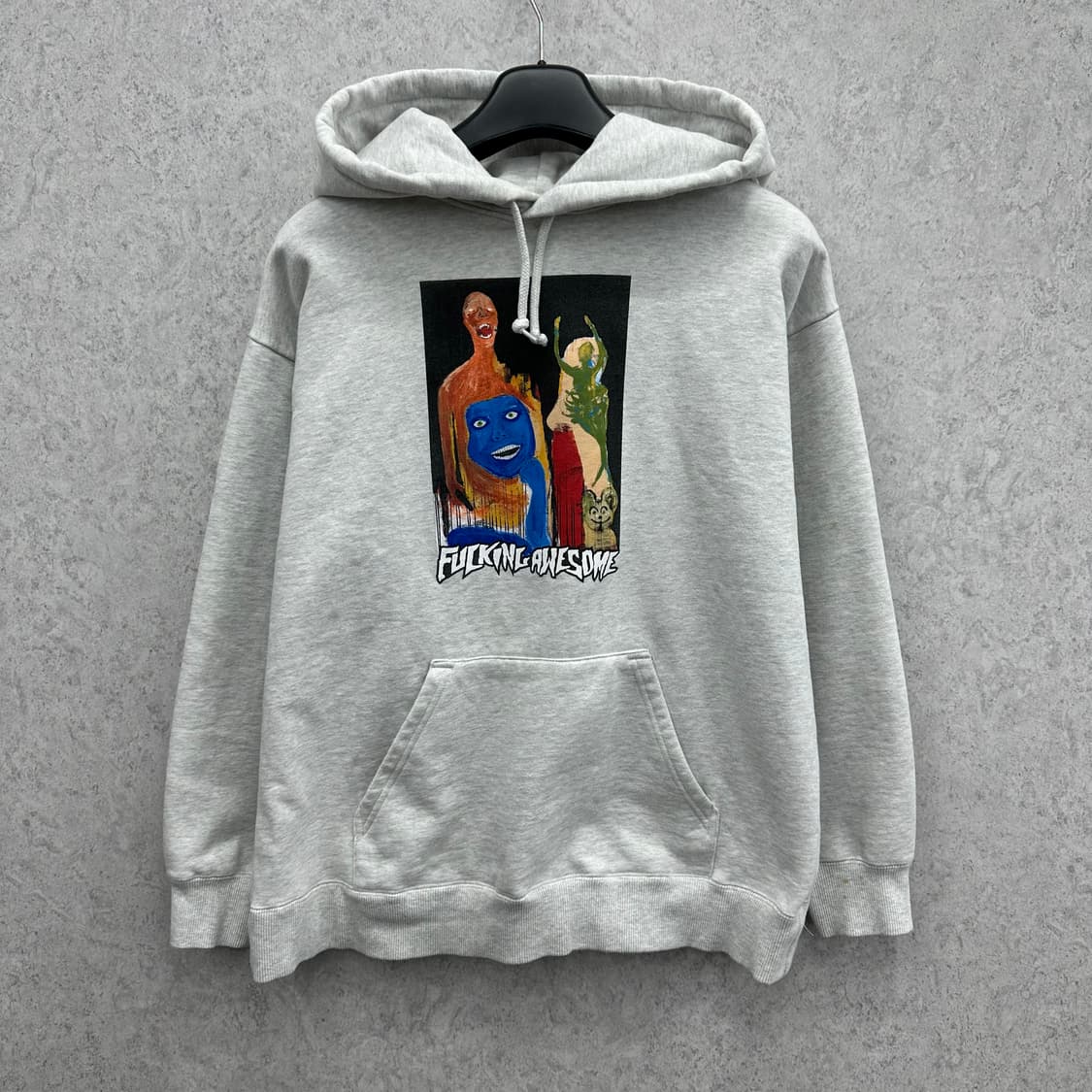 100 퍼킹어썸 남자 루즈핏 후드티 상품이미지1