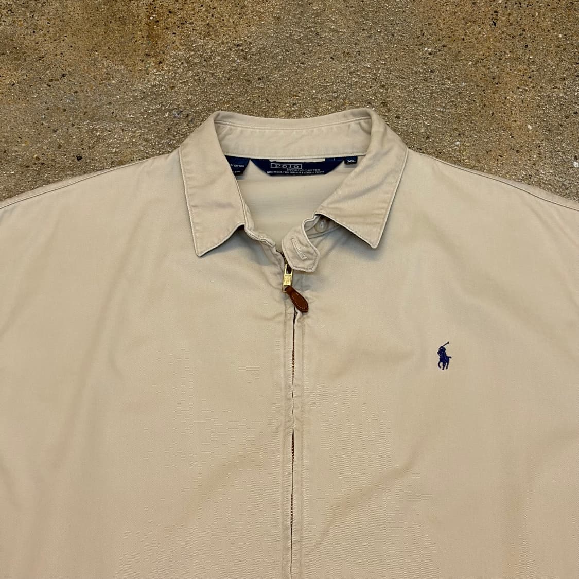 90s Made in USA 빈티지 폴로랄프로렌 스윙자켓 스윙탑 헤링본자 상품이미지3