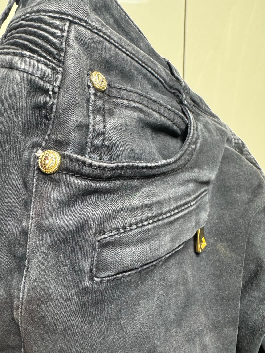 발망 16SS 워시드 바이커 팬츠 상품이미지6