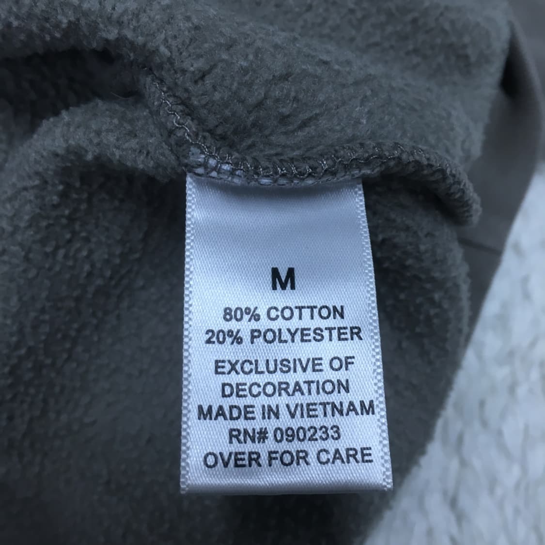 피오갓 에센셜 빅로고 맨투맨 DD01 상품이미지4