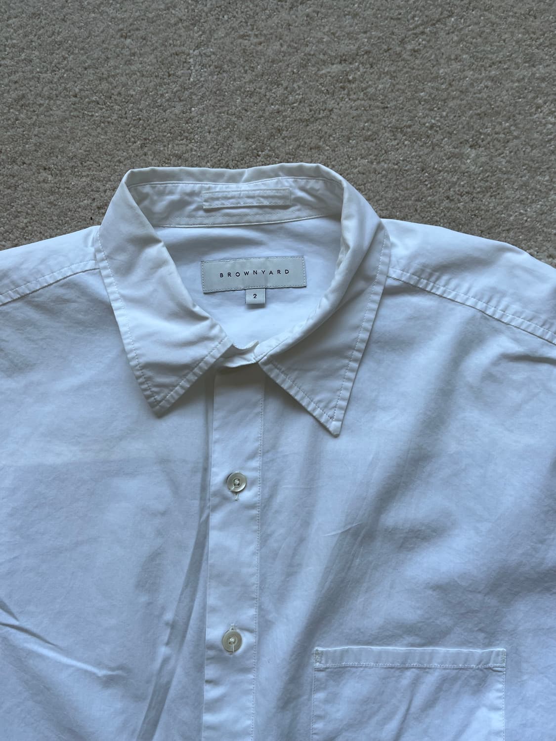 브라운야드 Steady Shirt White (초판) (103-105) 상품이미지5