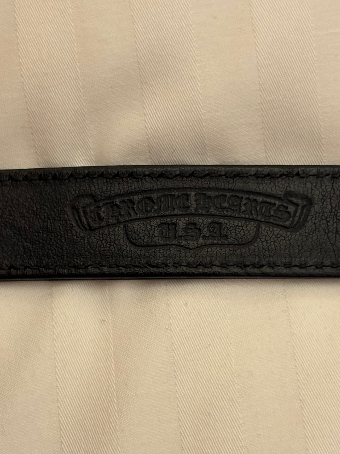 크롬하츠 3크로스 가죽팔찌 레더팔찌 상품이미지3