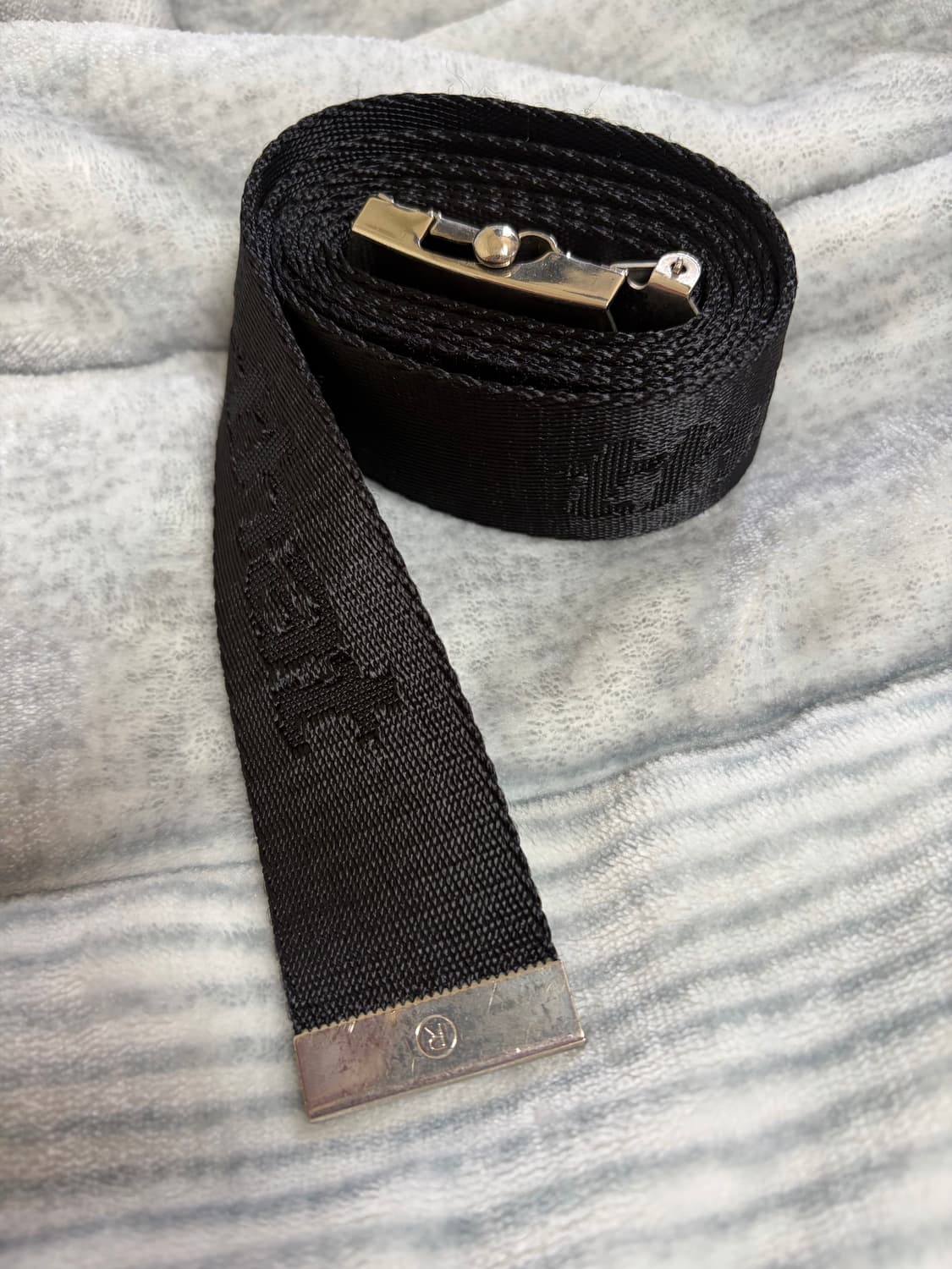 [os]디스이즈네버댓 클립 롱벨트 블랙 상품이미지1