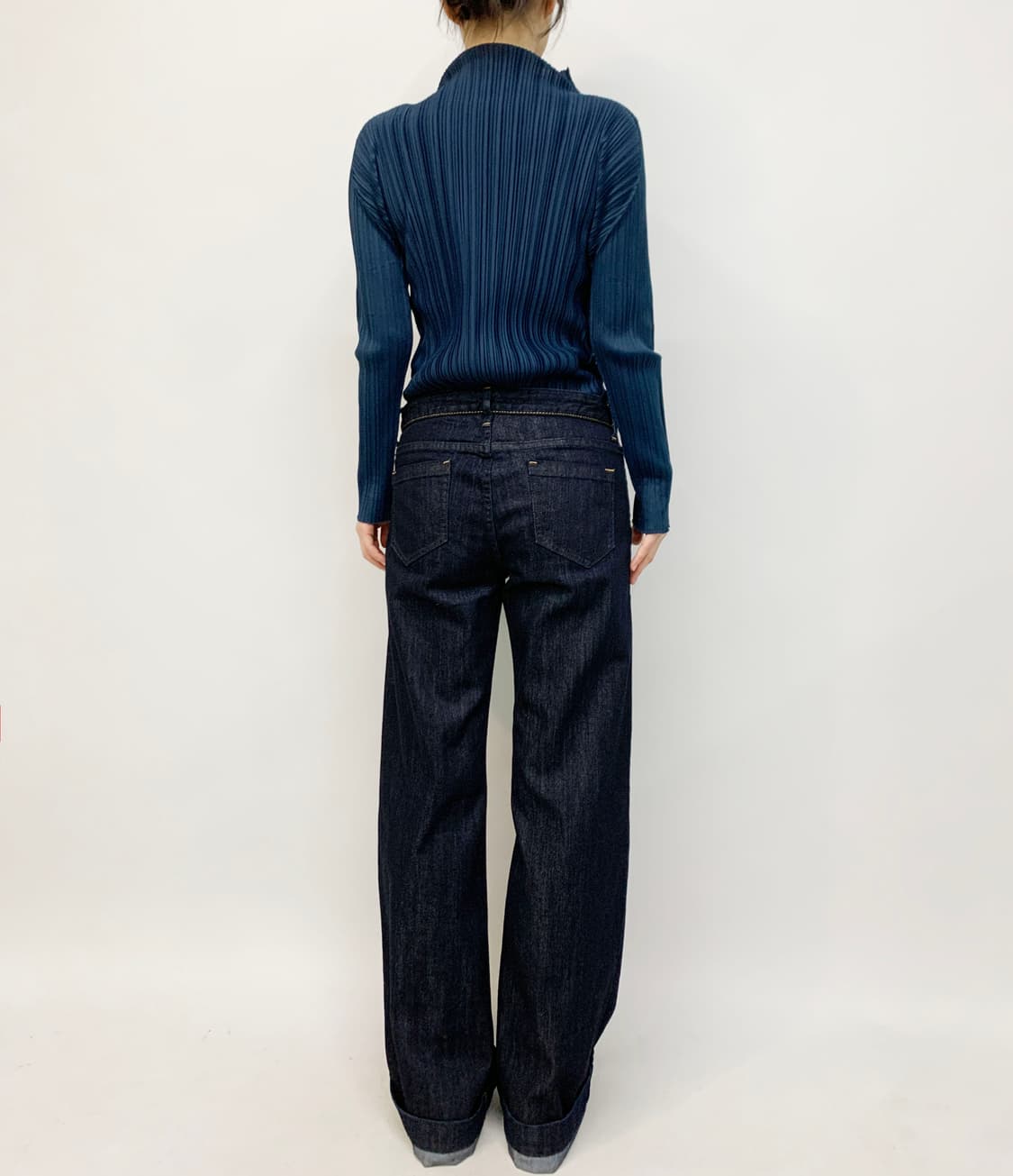 플리츠 플리즈 블라우스 상품이미지4