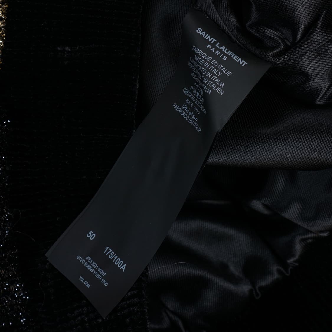 생로랑 21FW 런웨이 컬렉션 자켓 상품이미지8