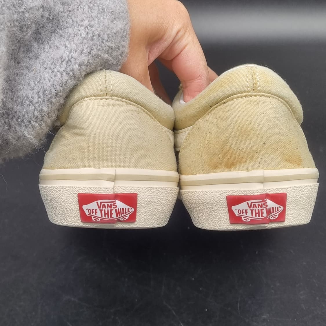 반스 올드스쿨 베이지 스니커즈260 상품이미지4