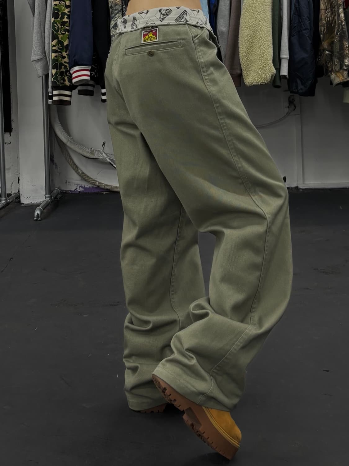 벤 데이비스 카키 워크팬츠 상품이미지2