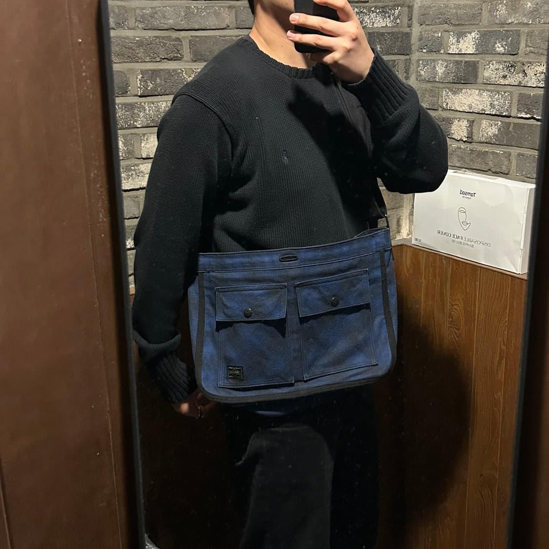 요시다 포터 리버서블 양면 크로스백 숄더백 가방 상품이미지10