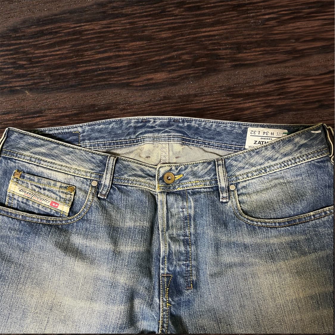 00s Diesel  zathan denim pants 상품이미지2
