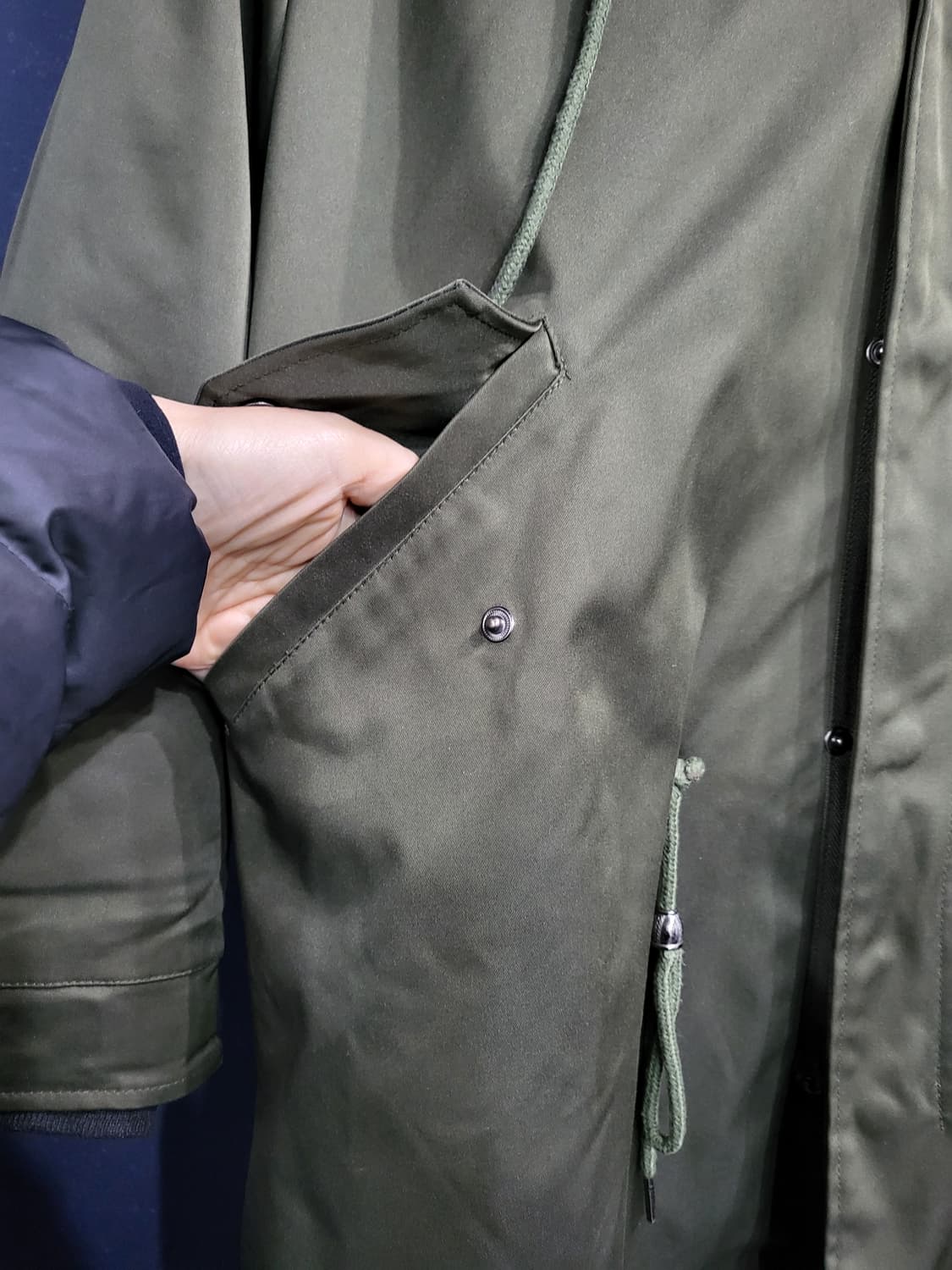 폭스 베스트 야상 후드자켓 상품이미지5