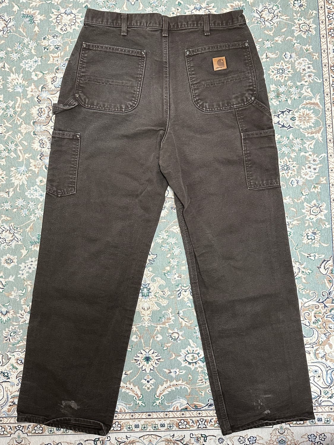 (32)Carhartt B136 더블니 브라운 DKB 상품이미지2