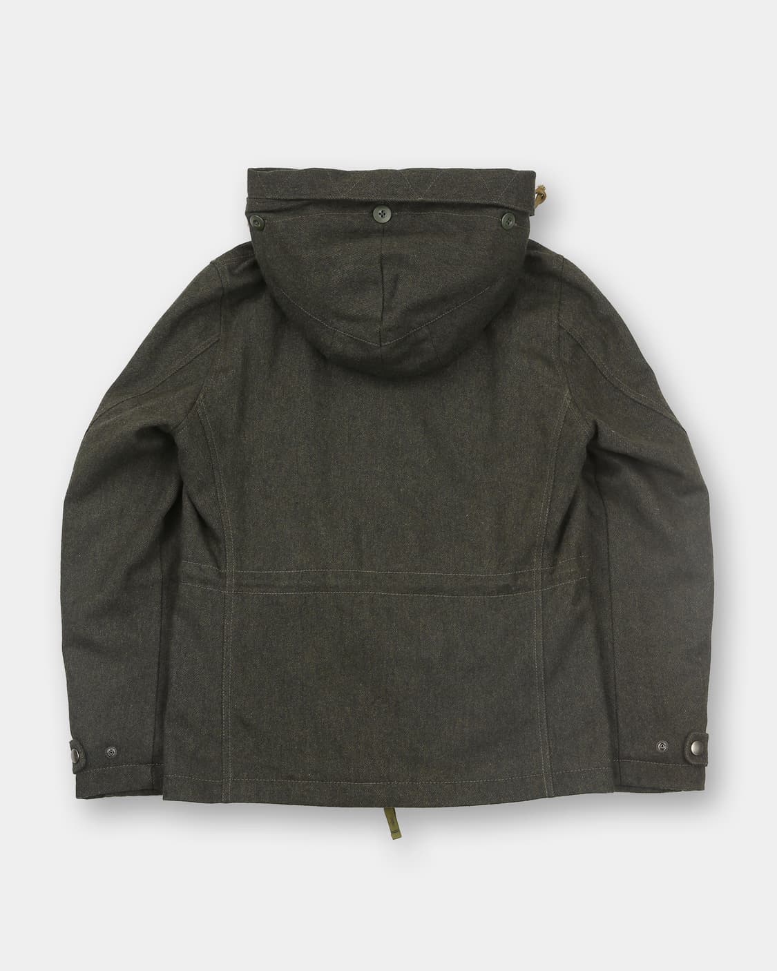 The DUFFER of ST. GEORGE Wool Hooded Fie 상품이미지2