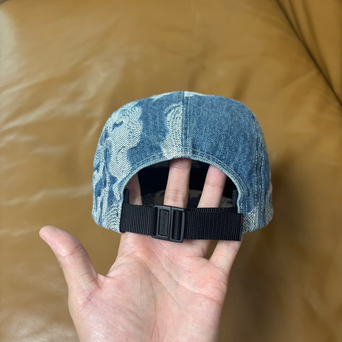 Supreme 슈프림 플레임 데님 캠프캡 모자 (Flames Denim) 상품이미지7