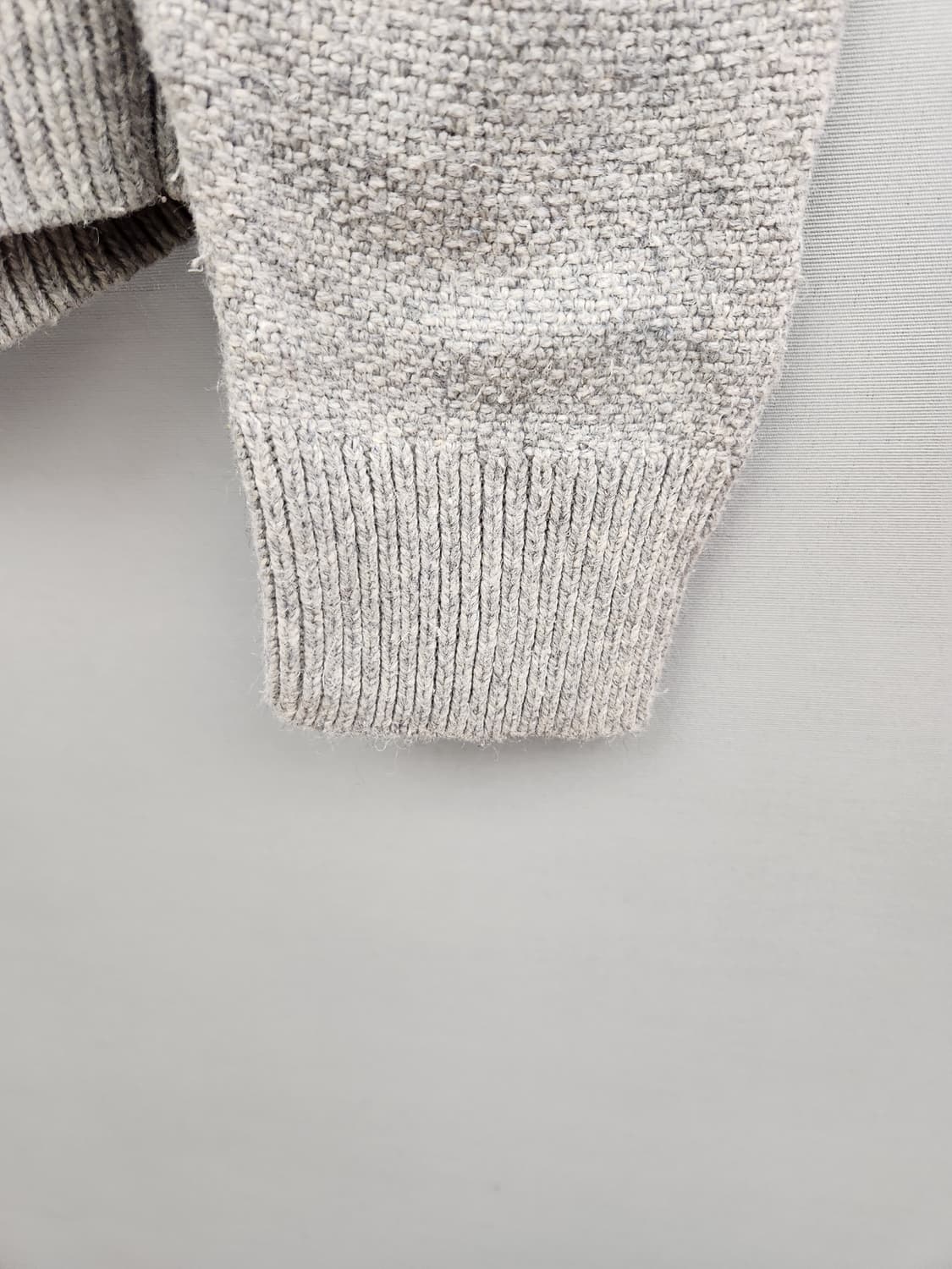 폴로 랄프로렌 하프넥 니트 스웨터 그레이 상품이미지4