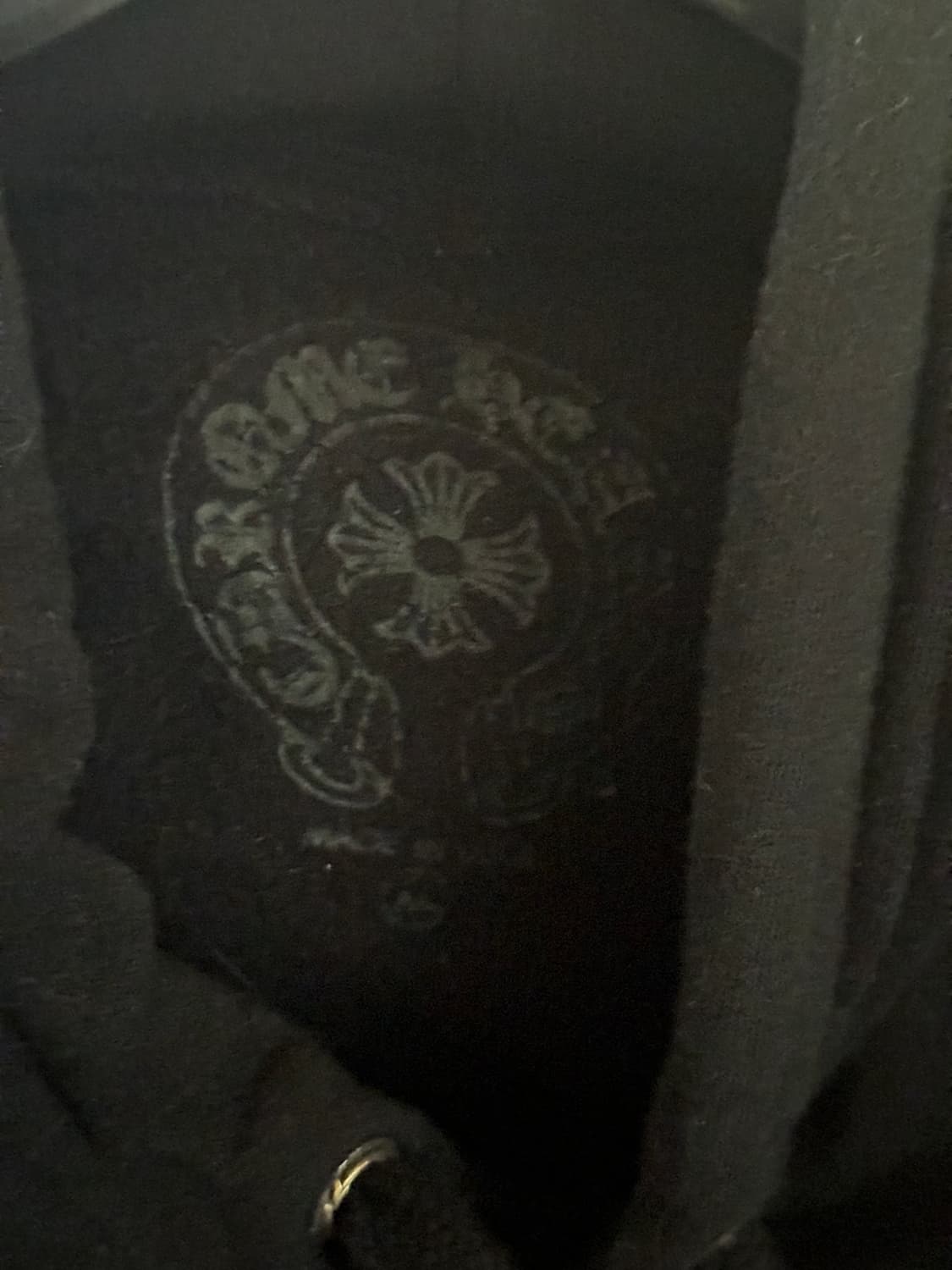 크롬하츠 홀스슈 후드 블랙 - 한국 한정 XL 상품이미지3