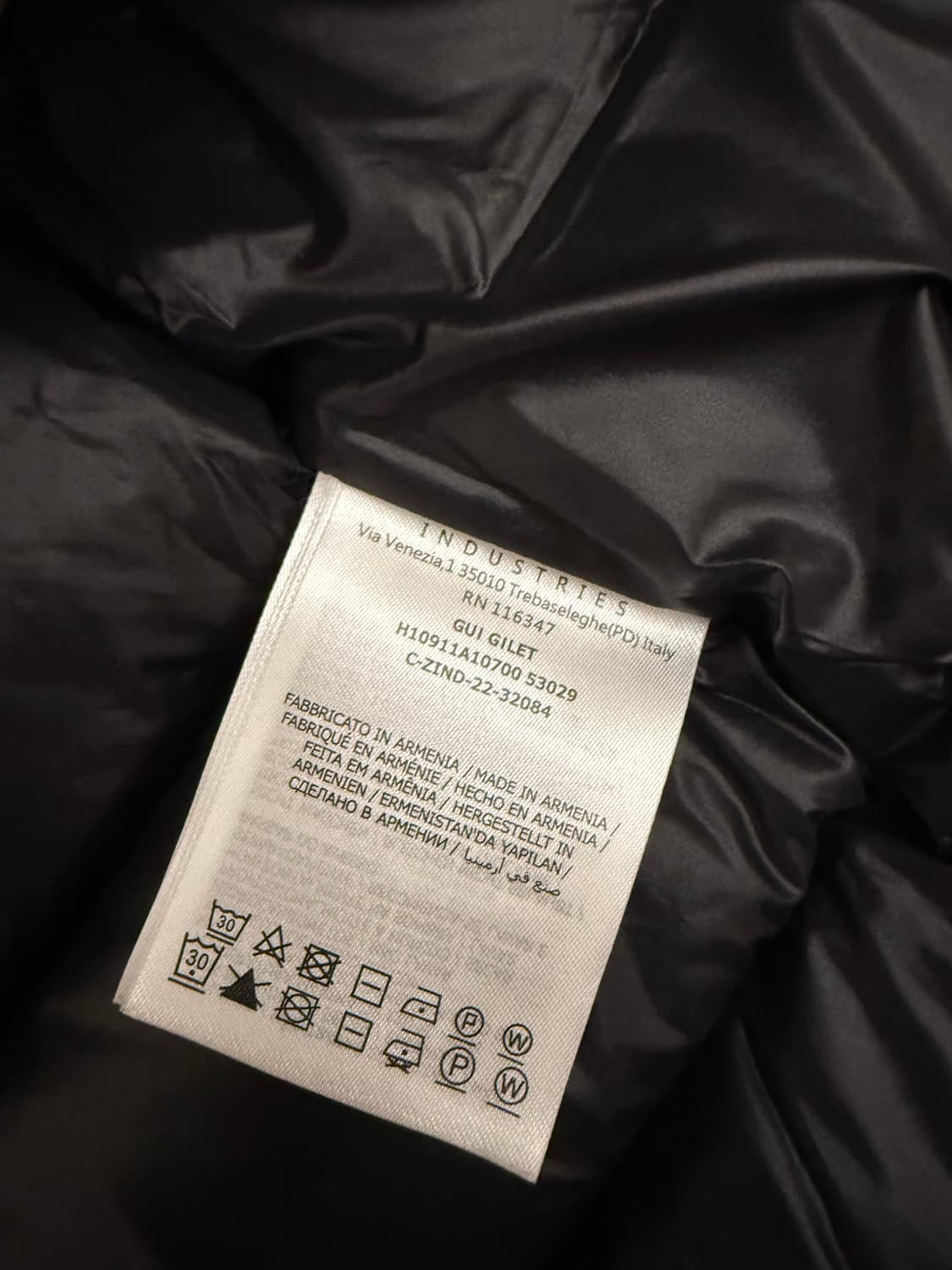 몽클레어 GUI 구이 패딩조끼 3사이즈  상품이미지3