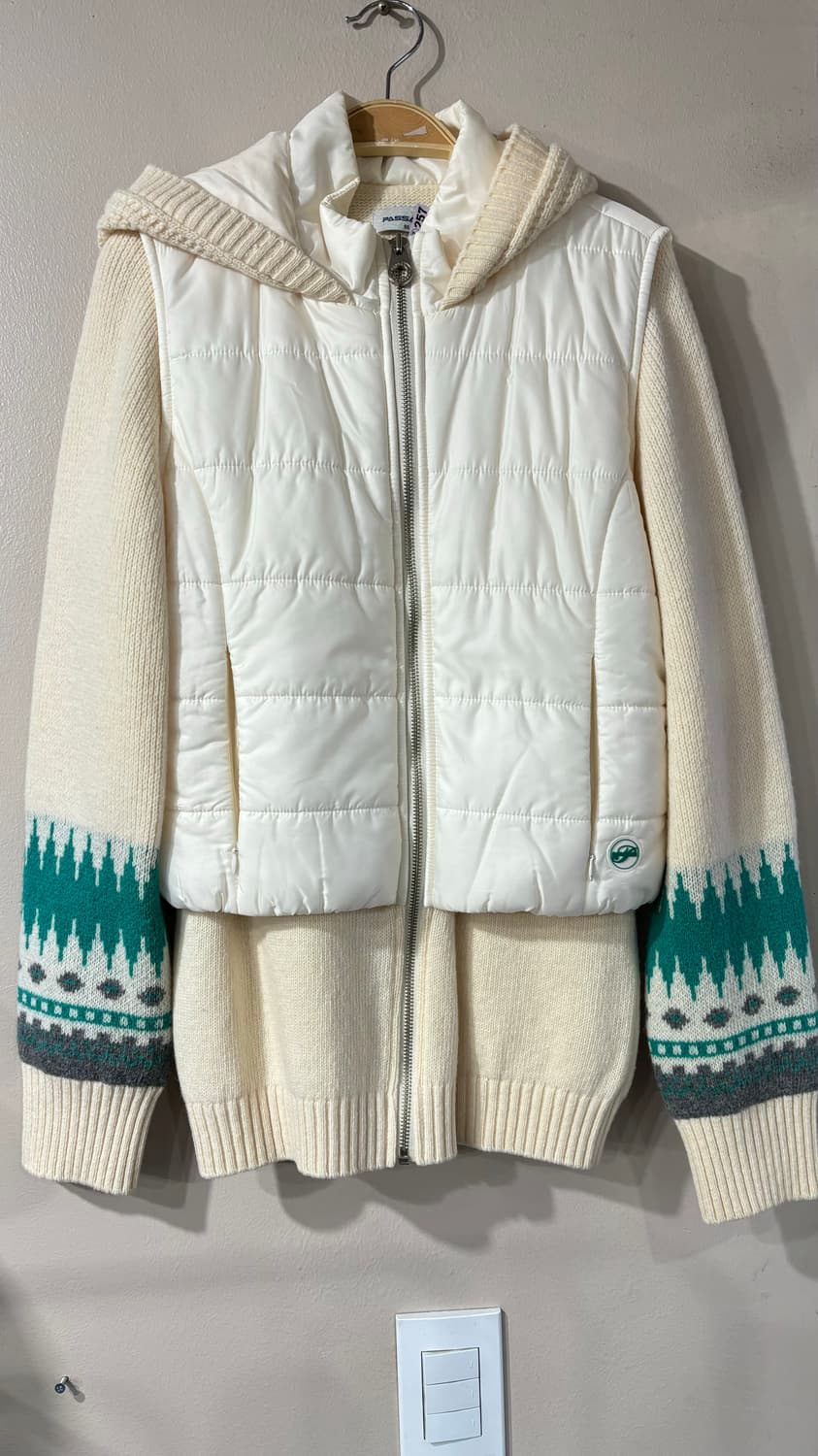 (상태최상) 파사디 골프 방풍 니트 패딩 자켓 *드라이완료* 상품이미지1