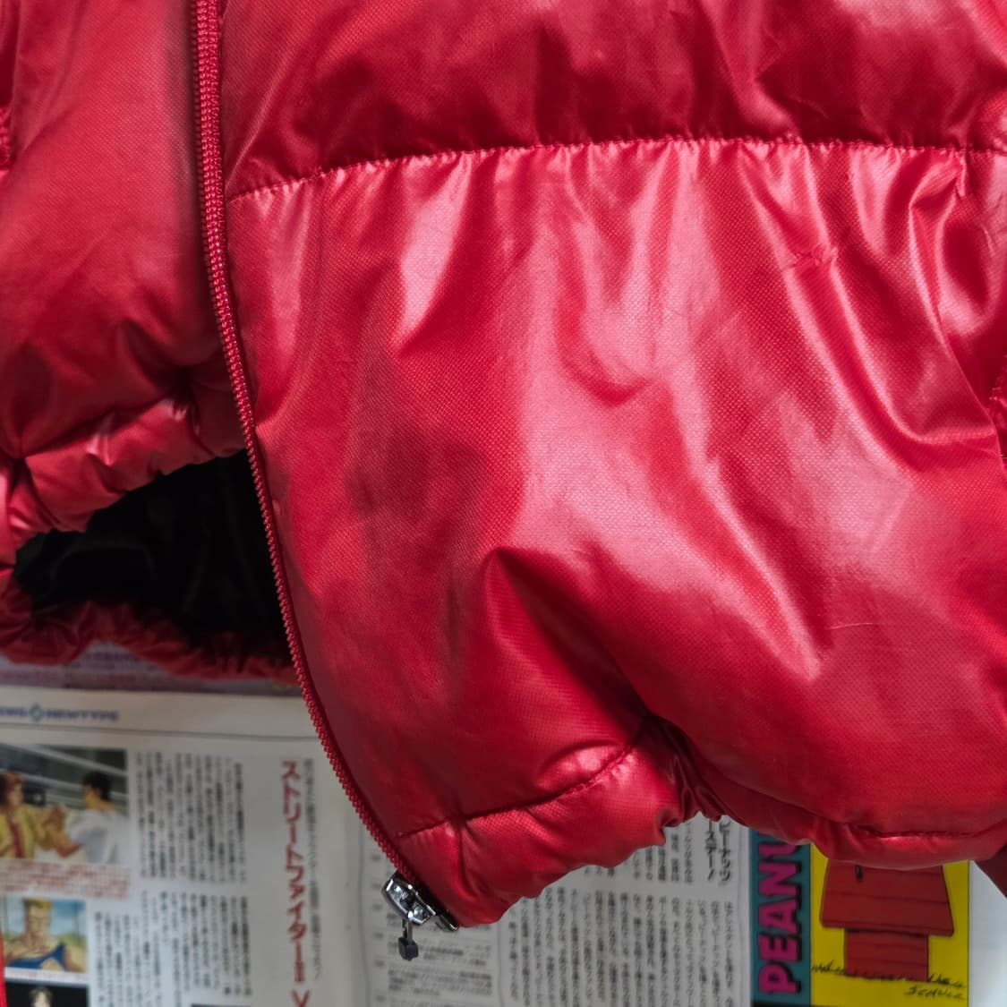 아디다스 리버풀 레드 구스 다운 패딩 상품이미지5